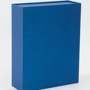 Minimalist Cobalt Blue Magnetic Rigid Box
