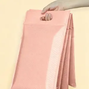 Premium Cushioned Poly Bubble Mailers with Die-Cut Handles
