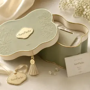 Elegant Floral Embossed Gift Box