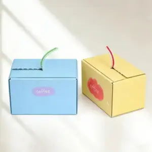 Glossy Quick-Zip E-Commerce Corrugated Mailer Boxes