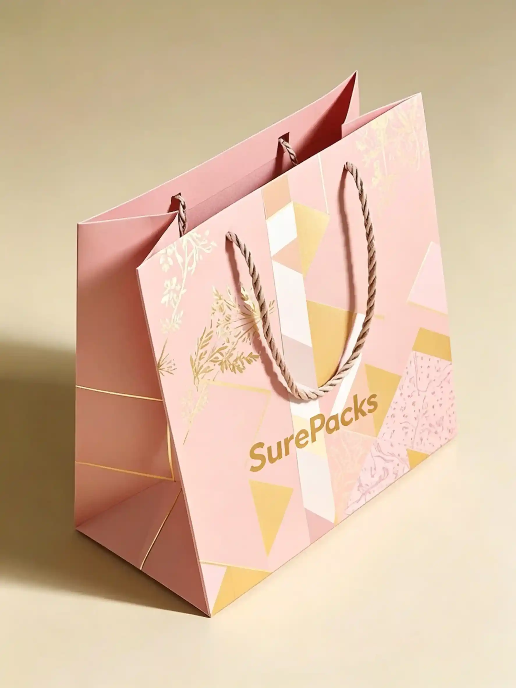 Premium Luxury Hot Foil Stamped Shopping Bag - Image 4