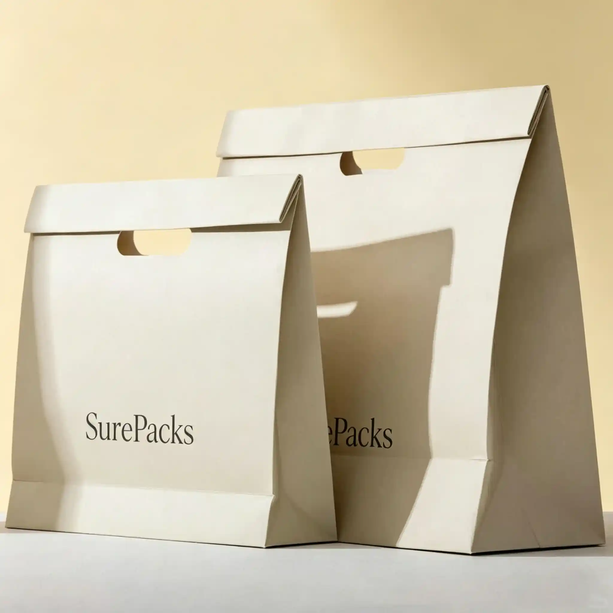 Premium Luxury Private Label Fold-Over Shopping Bag - Image 3
