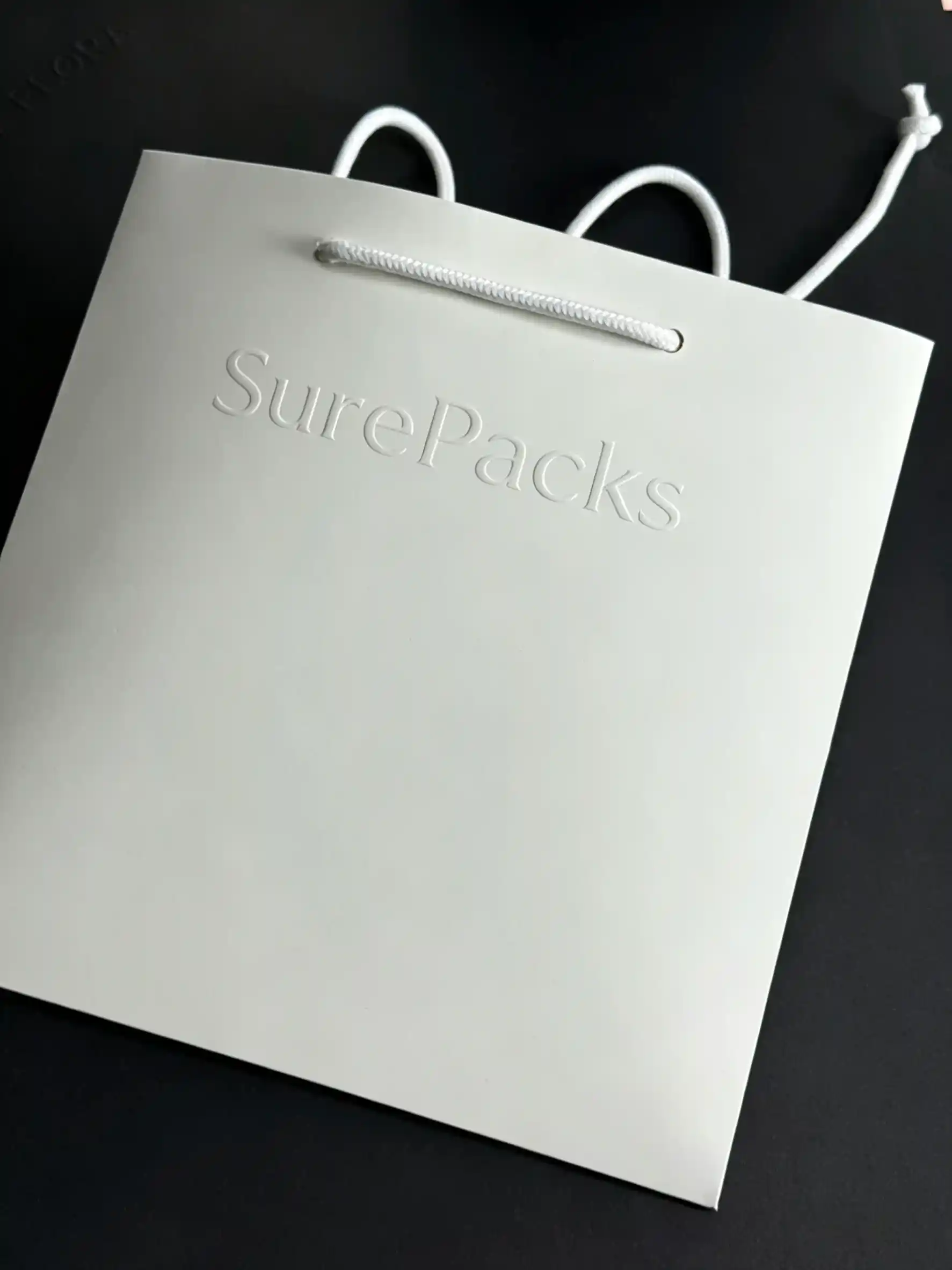Premium Luxury Embossed Retail Shopping Bag - Image 2