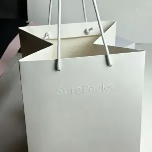 Premium Luxury Embossed Retail Shopping Bag