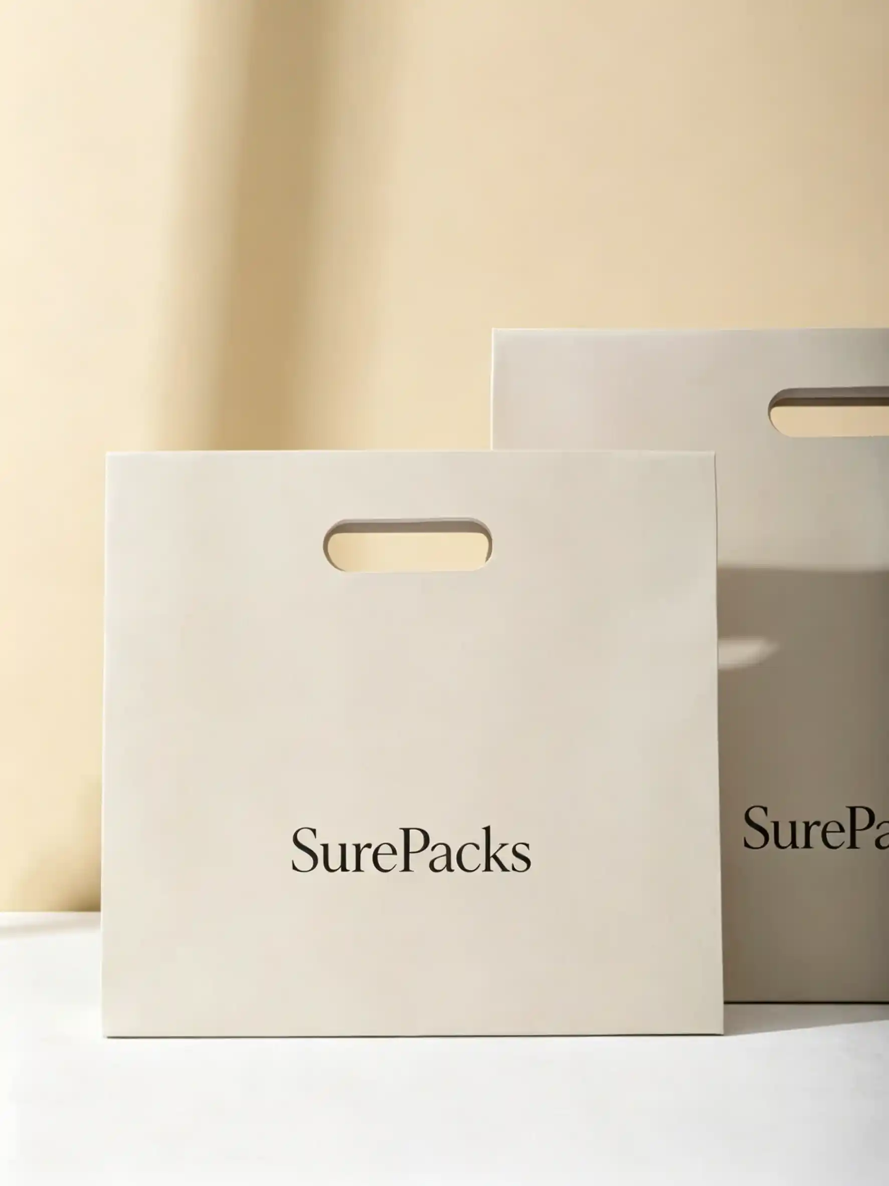 Premium Luxury Private Label Fold-Over Shopping Bag - Image 2