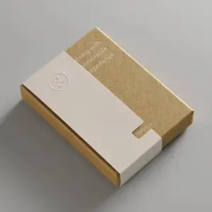 Eco-friendly Kraft Paperboard Rigid Sleeve Box