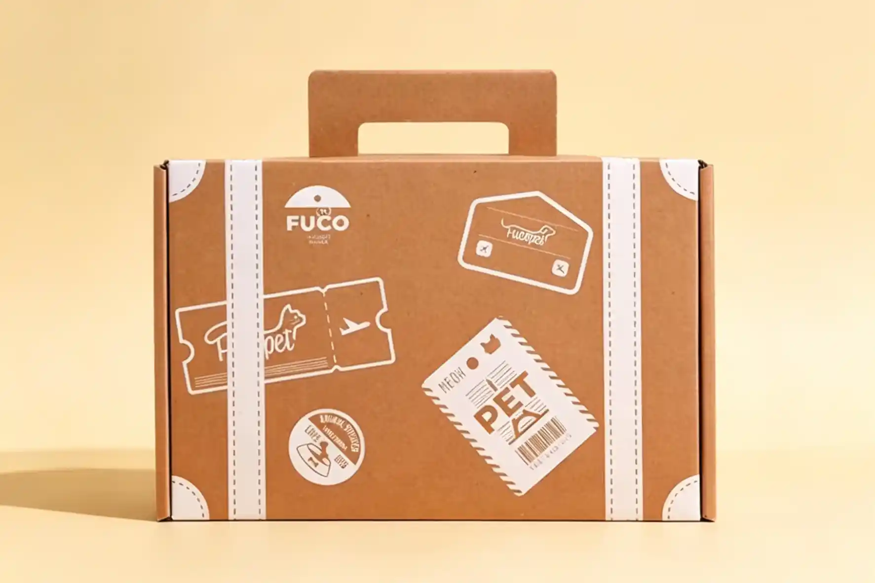 Premium Eco-Kraft Handle Mailer & Gift Box - Image 2
